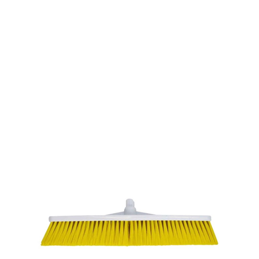 INTERCHANGE 18 inch HARD YELLOW BROOM HEAD   SINGLE