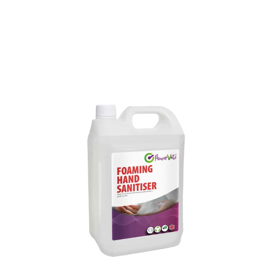 POWERVATE FOAMING HAND SANITISER   1x5ltr