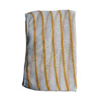 DISH CLOTH STOCKINETTE YELLOW 30x35cm 1x10