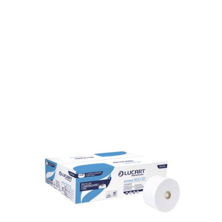 STRONG WHITE 900 ID T/ROLLS 38mm C/BOARD CORE 2ply 202m 1x12