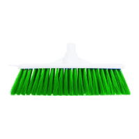 INTERCHANGE 12 inch HARD GREEN BROOM HEAD   SINGLE