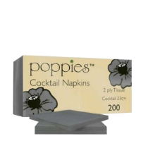 24cm 2ply GREY TISSUE NAPKIN   1x4000