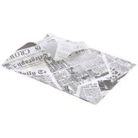 GREASEPROOF SHEETS  WHITE NEWSPRINT  25x35cm   1x1000