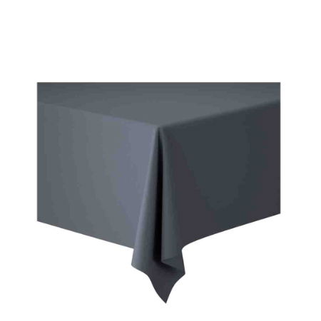 EVOLIN BLACK 127x220cm TABLECOVER   1x25