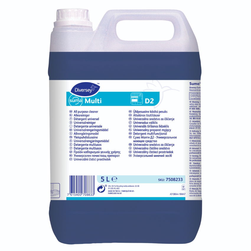 D2 SUMA MULTI  ALL PURPOSE CLEANER  2x5ltr