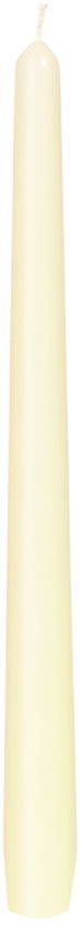 TAPERED CANDLE IVORY PROFESSIONAL 2x100