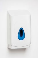 DISPENSER BULK PACK WHITE AND BLUE SINGLE