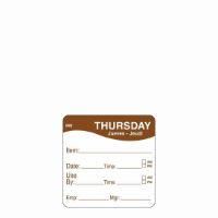 LABEL THUR 51x51mm DISSOLVO 1x250