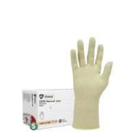 CLEAR LATEX GLOVE POWDER FREE (small) 10x100 (case)