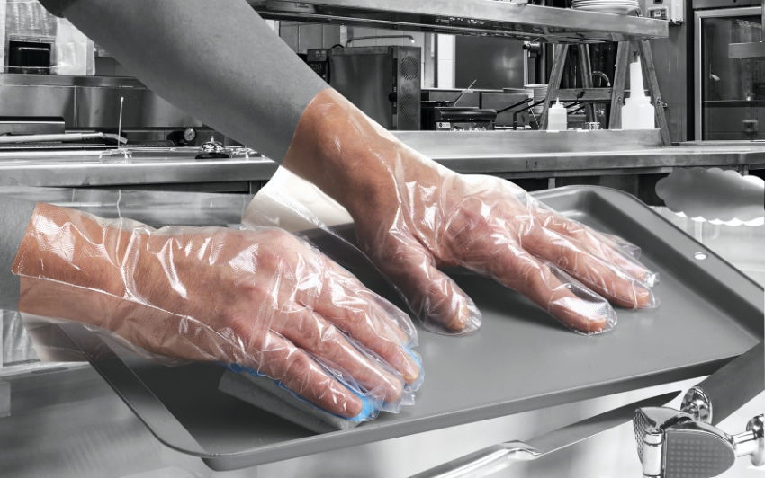 CLEAR GLOVE POLY (small) 1x10000 GD52SML