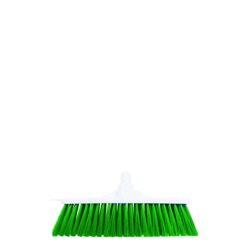 INTERCHANGE 12 inch HARD GREEN BROOM HEAD   SINGLE