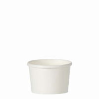 SOUP CONTAINER 8oz WHITE PAPER 8oz 1x500