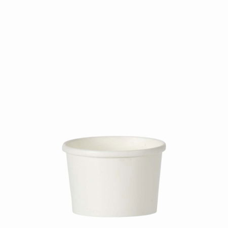 SOUP CONTAINER 8oz WHITE PAPER 8oz 1x500