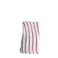 DISH CLOTH STOCKINETTE RED 30x35cm 1x10