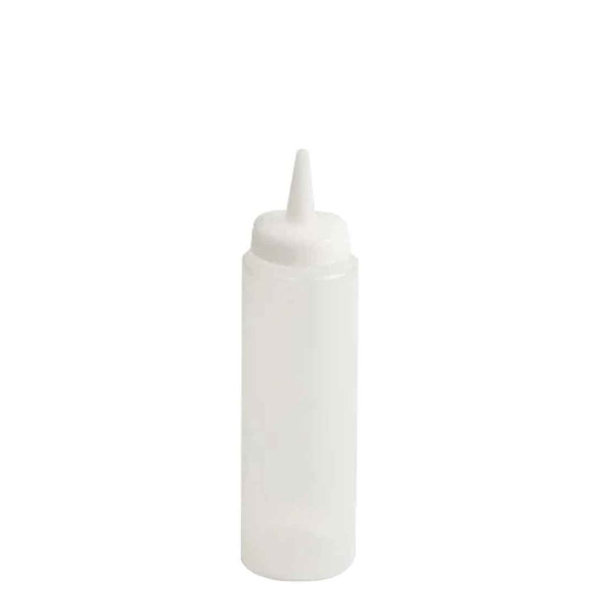 SQUEEZE BOTTLE  24oz  CLEAR  SINGLE