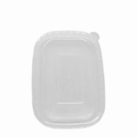 CLEAR PET RECTANGULAR LID 500/750/1000ml 1x300