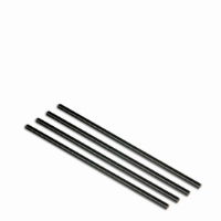 PAPER STRAW 8inch BLACK   1x250 (PACKET)