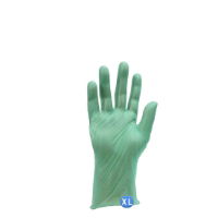 GREEN VINYL GLOVE POWDER FREE (x-large)1x100 (packet)