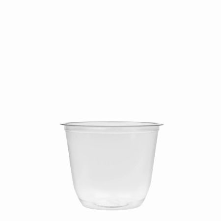 OHCO rPET 8oz CLEAR PLASTIC POT 1x1200