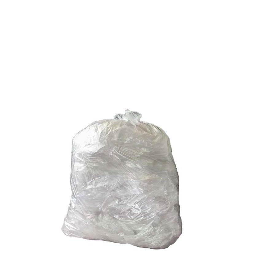 SACK SQUARE LINERS CLEAR 15x24x24 5x100 (flat pack)