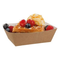 OPEN TRAY MEDIUM KRAFT 1 x 500