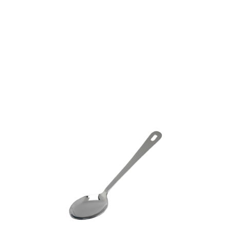 SERVING SPOON STAINLESS STELL 10 inch WITH HANGER SINGLE