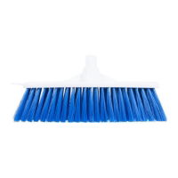 INTERCHANGE 12 inch SOFT BLUE BROOM HEAD   SINGLE