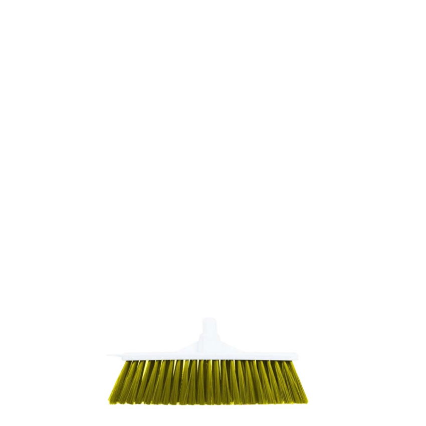 INTERCHANGE 12 inch SOFT YELLOW BROOM HEAD   SINGLE