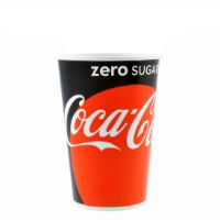 16oz PAPER COKE ZERO CUP   1x1000