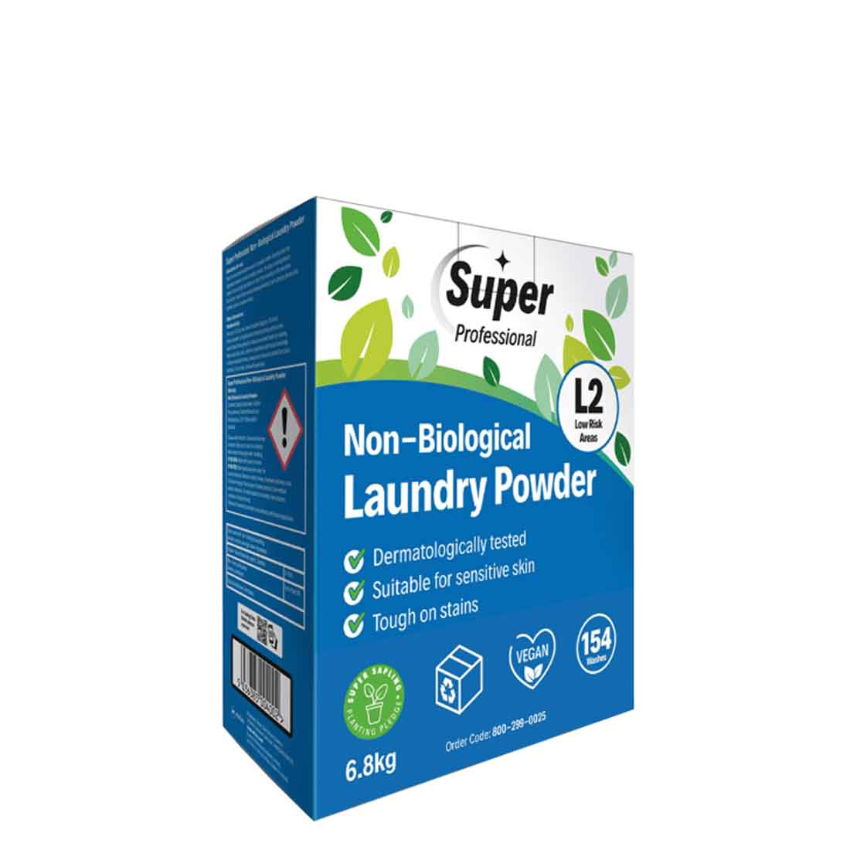 NON BIO LAUNDRY POWDER 100 WASH BOX 6.8kg