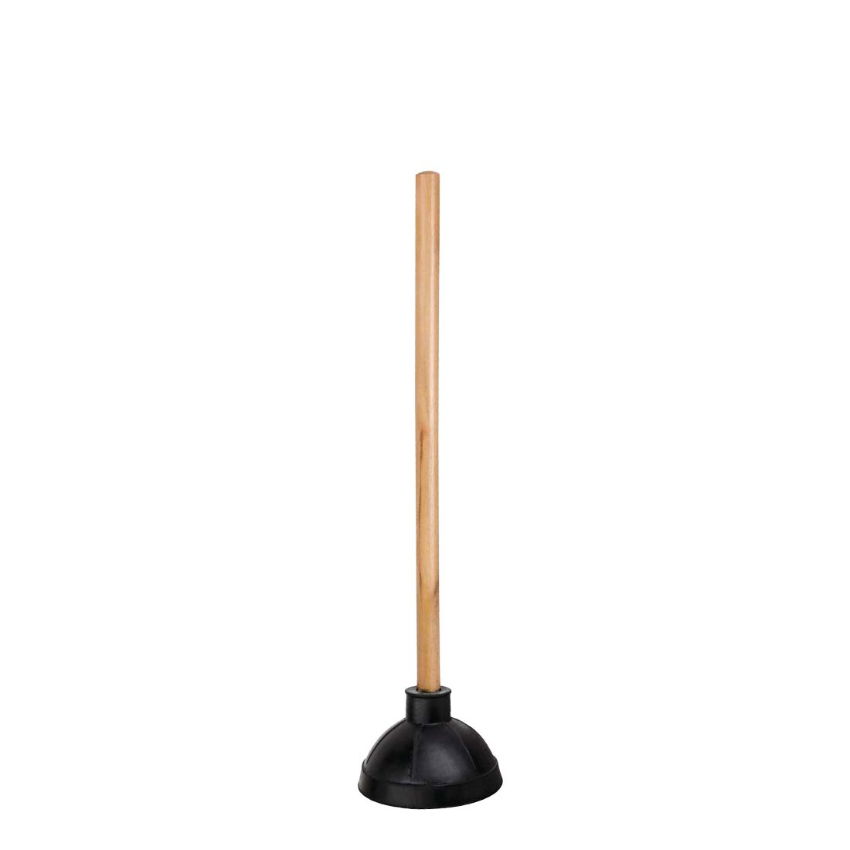 PLUNGER WOODEN HANDLE SINGLE