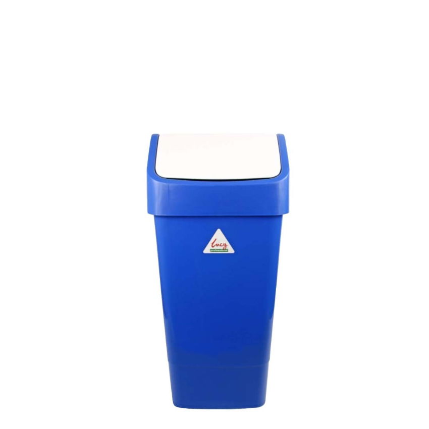 SWING TOP LUCY BLUE BIN 50ltr SINGLE