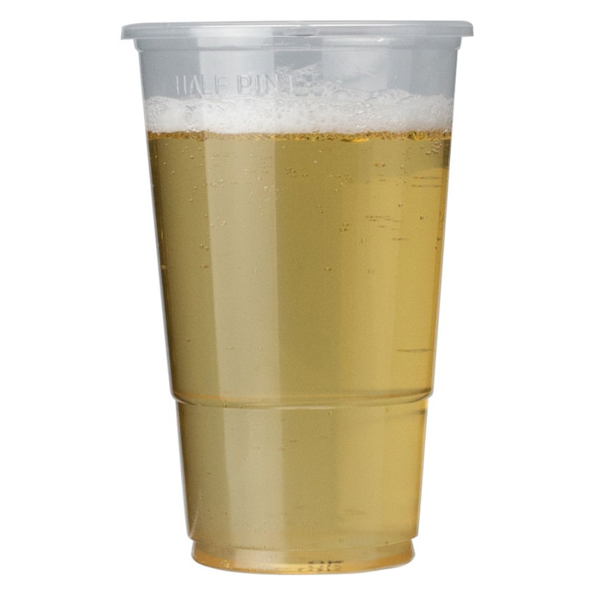 TUMBLER 12oz LINED CE@10oz FLEXY PLASTIC 1x1000