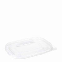 RECTANGULAR CLEAR LID PP 500/750/1000ml 1x300