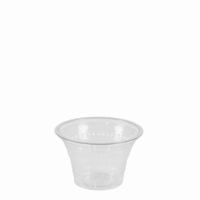 6oz rPET DIAMOND DESIGN CLEAR POT 1x1200