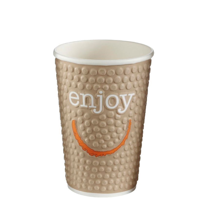 16oz ENJOY DOUBLE WALL HOT CUP   1x560