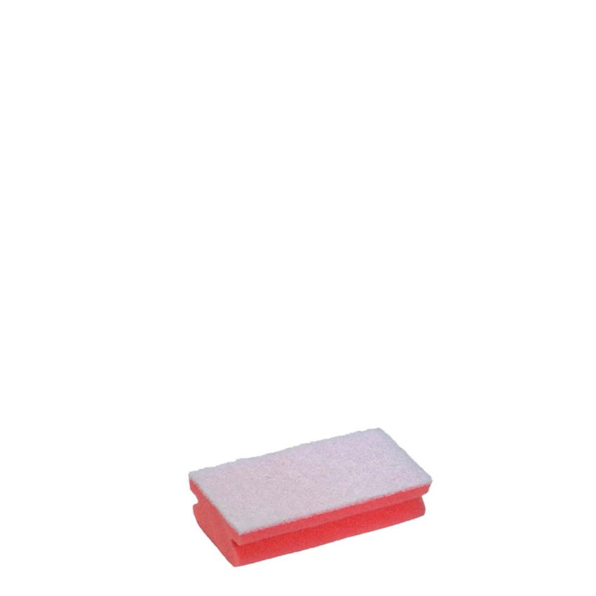 SCOURER SPONGE RED 1x10