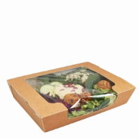 SALAD KRAFT FOOD TRAY LARGE 19x14x4cm 1x360