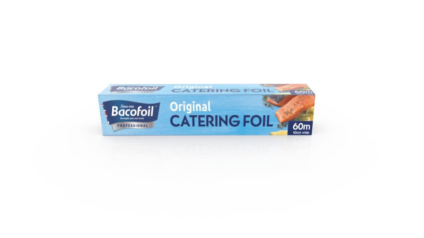 FOIL BACO PROFESSIONAL 45cm x 60m CUTTERBOX 1x6