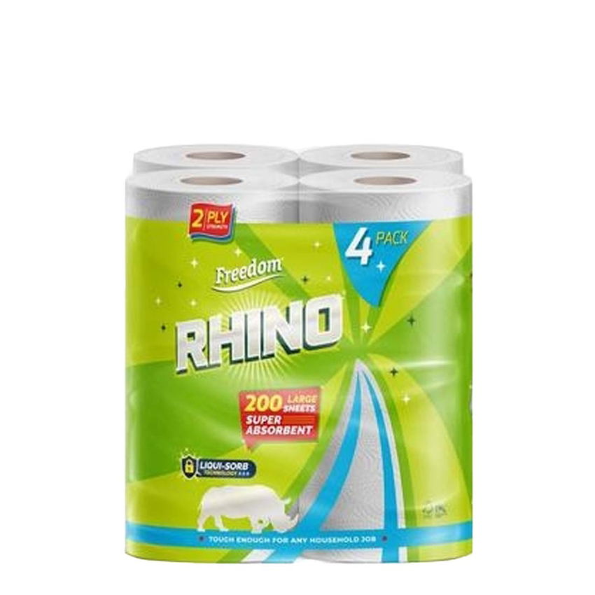 KITCHEN ROLLS RHINO 2PLY 1x24