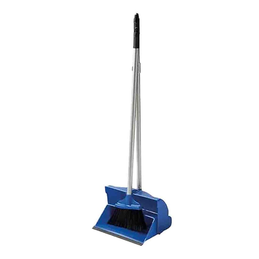 BLUE LOBBY DUSTPAN & BRUSH SET 1x6