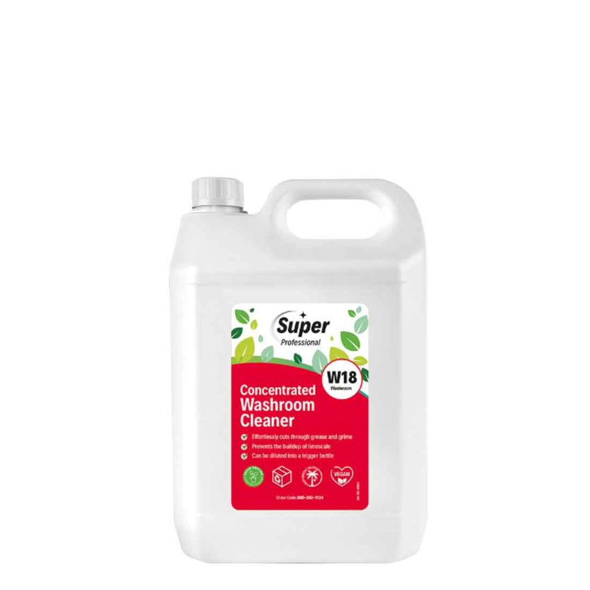 CONCENTRATED GREEN WASHROOM CLEANER 2x5ltr