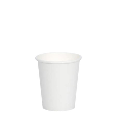 4oz WHITE PREMIUM SINGLE WALL HOT CUP   1x1000