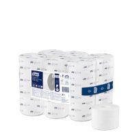 TORK OPTISERVE CORELESS TOILET ROLLS 3ply 550 SHEETS 1x18