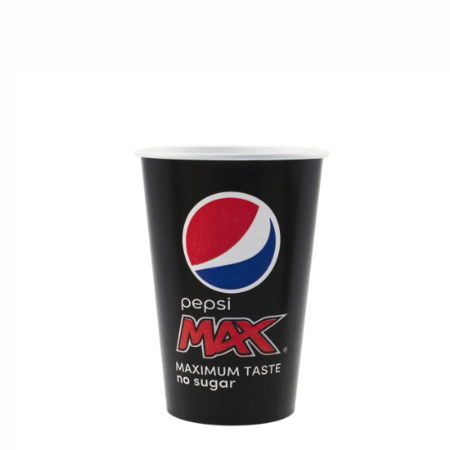 12oz PAPER PEPSI  MAX CUP   1x1900