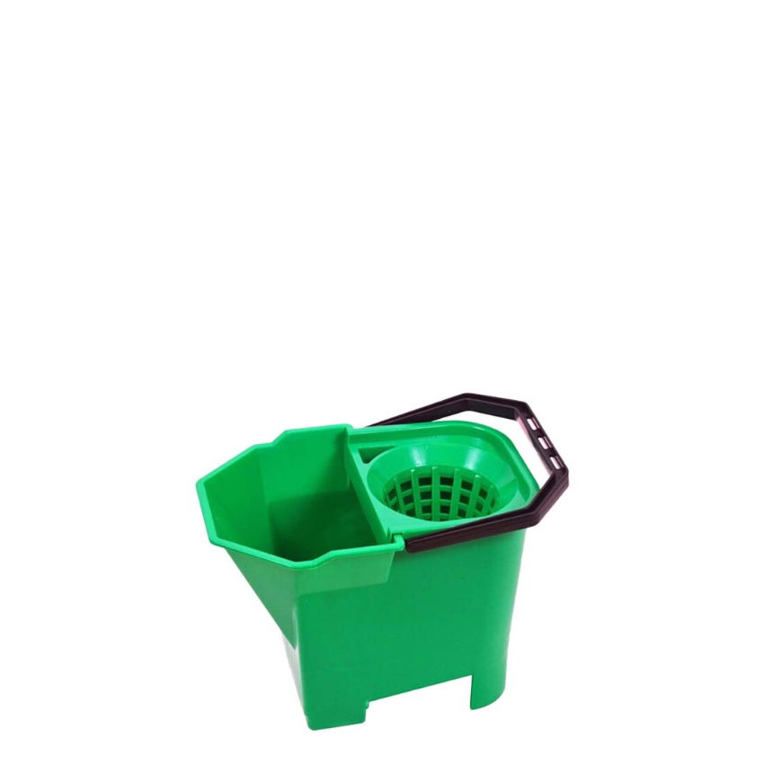 6ltr BULLDOG GREEN BUCKET and WRINGER   SINGLE