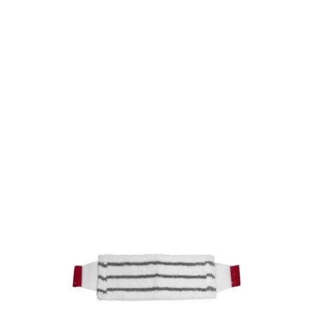 MICROFIBRE 40cm FLAT MOPHEAD RED  SINGLE
