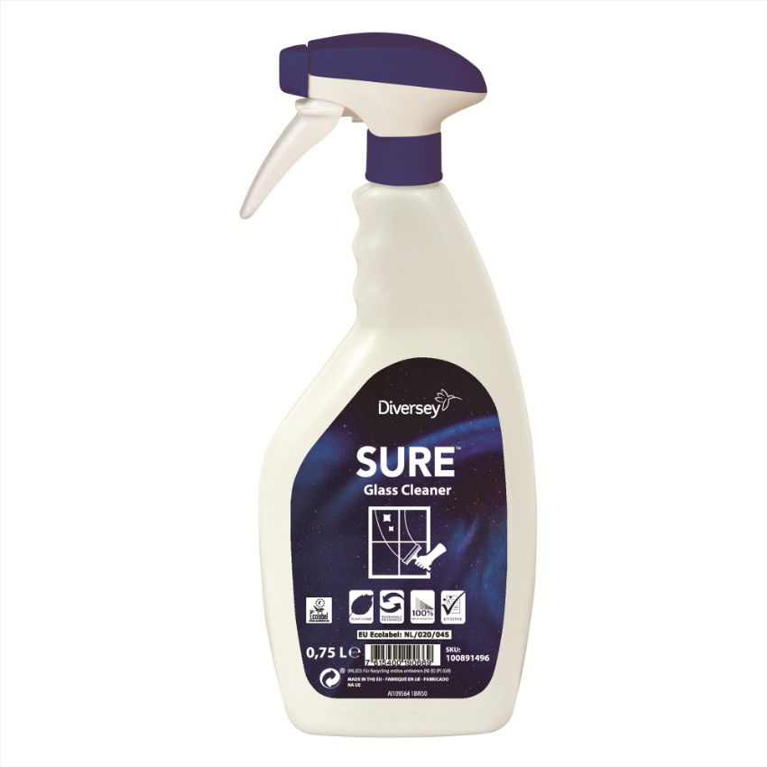 SURE GLASS CLEANER RTU 6x750ml