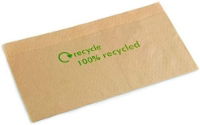 NOVAFOLD RECYCLED KRAFT NAPKIN 32x30cm 1x6000