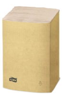 XPRESSS TORK NAPKIN 4 FOLD NATURAL 1ply 21.6x33cm 1x9000